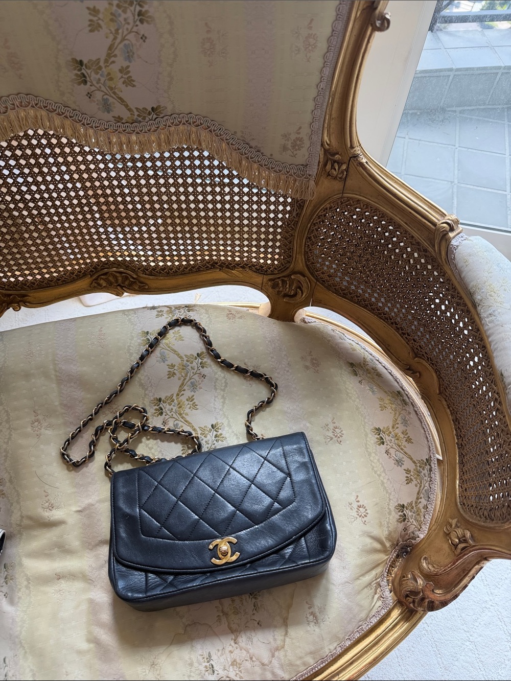 VINTAGE CHANEL Princess Diana Bag - Picture 6 of 7